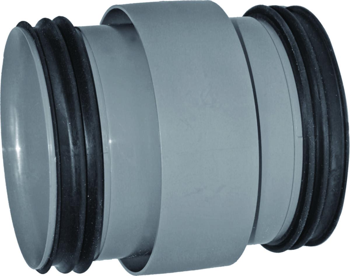 Skarvnippel PP inomhusavlopp Smartline - PP SKARVNIPPEL 110 GRÅ SMARTLINE