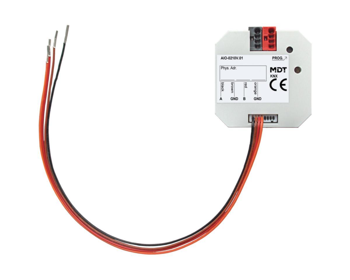 Analogaktor in/ut 2x0-10V puck - ANALOGAKTOR IN/UT 2X0-10V PUCK