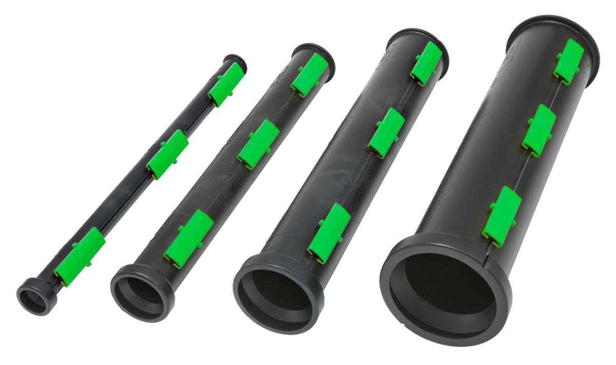 Cable tube split SRS, Snipp & Snapp® - DIVISIBLE PIPE 60 GREEN SRS