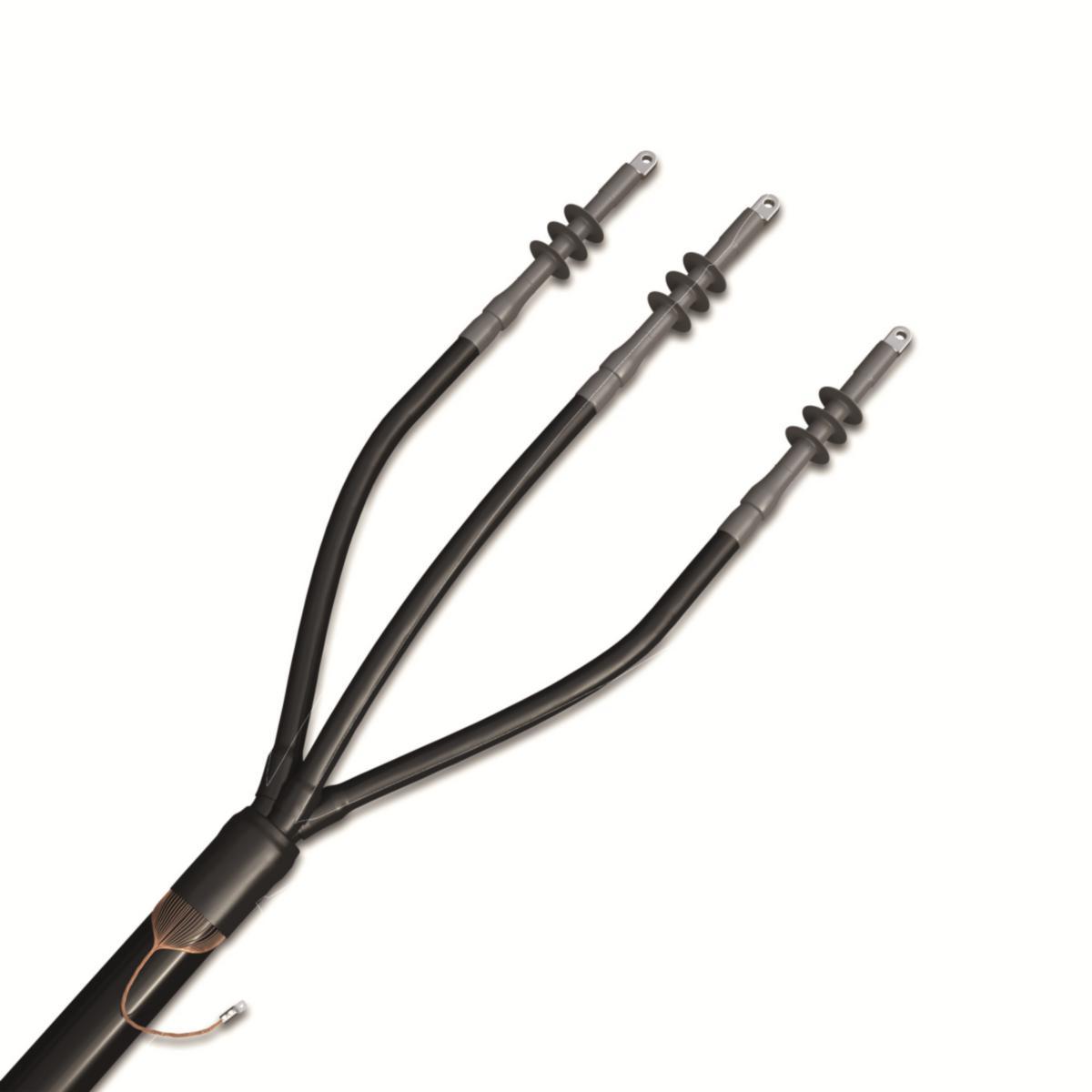 CITH3 inomhusavslut för PEX isolerad 3 ledarkabel - INOMHUSAVSLUT AL/CU 95-240 CITH3.2403L