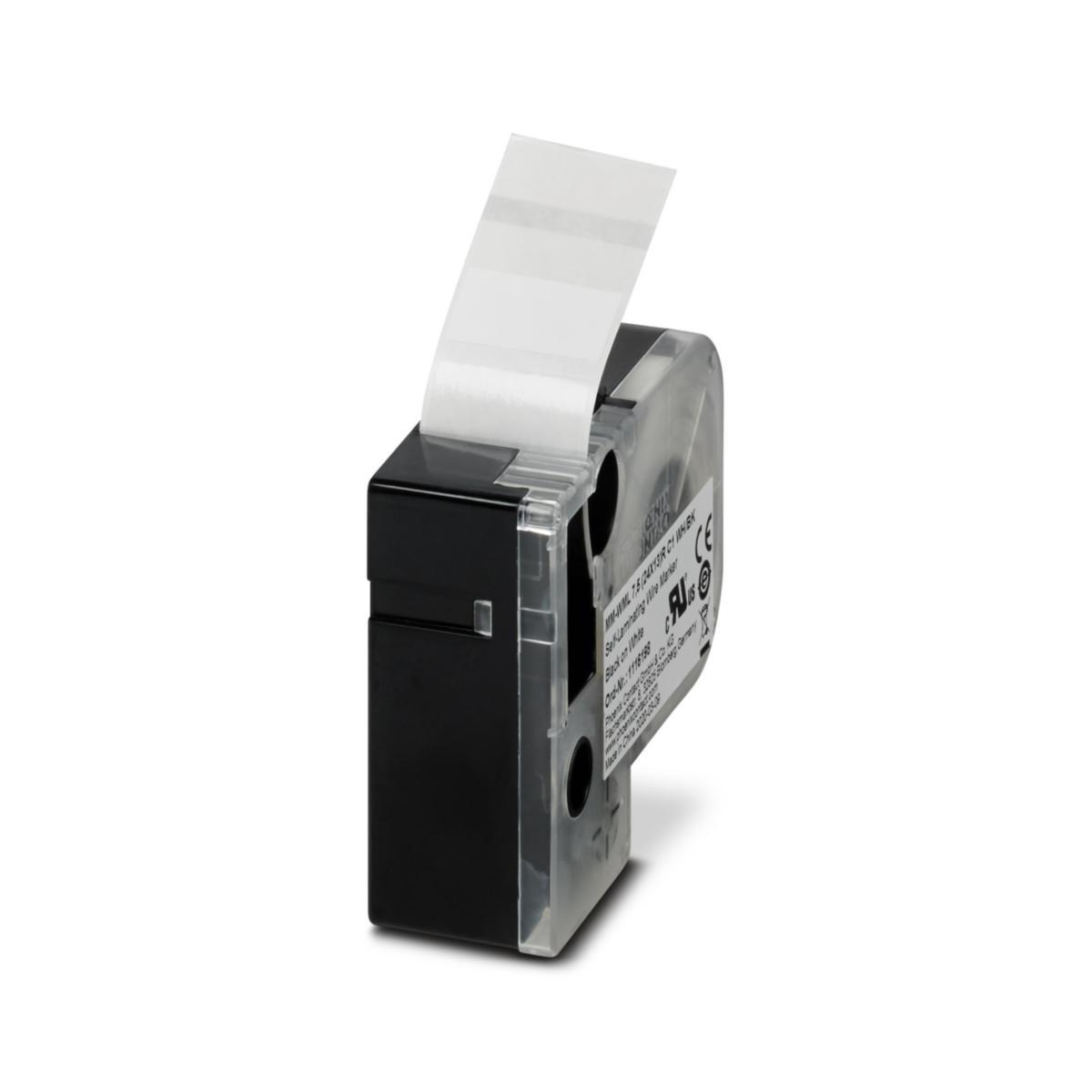 Ledningsmärkning Thermofox - KABELMÄRKNING Ø 7.5MM MM-WML 7.5 (24X13)R C1 WH/BK
