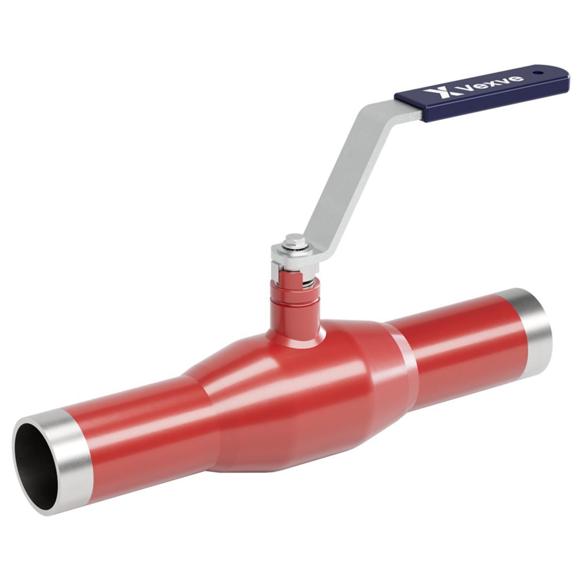 Helsvetsad kulventil fabrikat Vexve Serie 170 i kolstål med svetsändar, reducerat flödesutförande, denna ventil är konstruerad för kondensat applikationer - KONDENSATVENTIL DN25 SV-ISO PN40 P235GH VEXVE RED. HANDSP