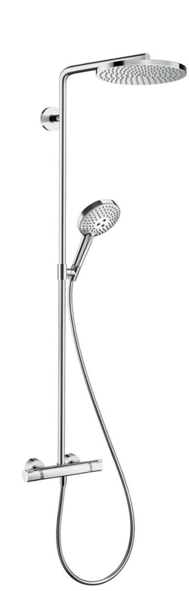 Duschsystem, Showerpipe 240 1jet. Hansgrohe - HGSHOWERPIPE 240 1JET. 150C/C SHOWER SYSTEM. POWDERRAIN