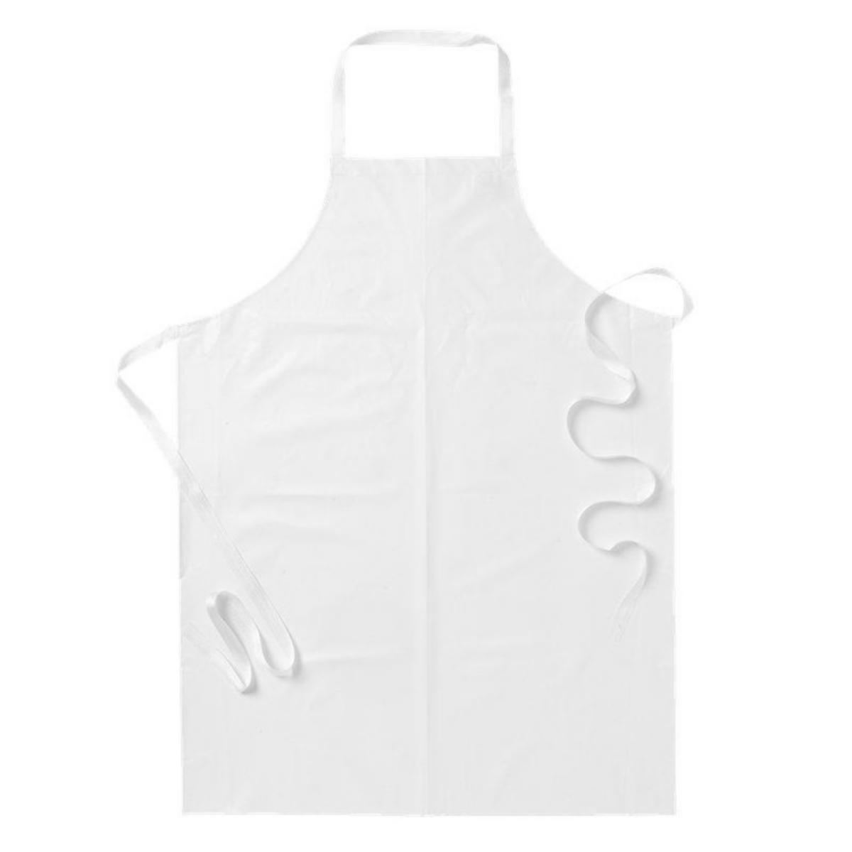 Förkläde Segers 1338 - FÖRKLÄDE SEGERS 1338 PLAST UNISEX VIT