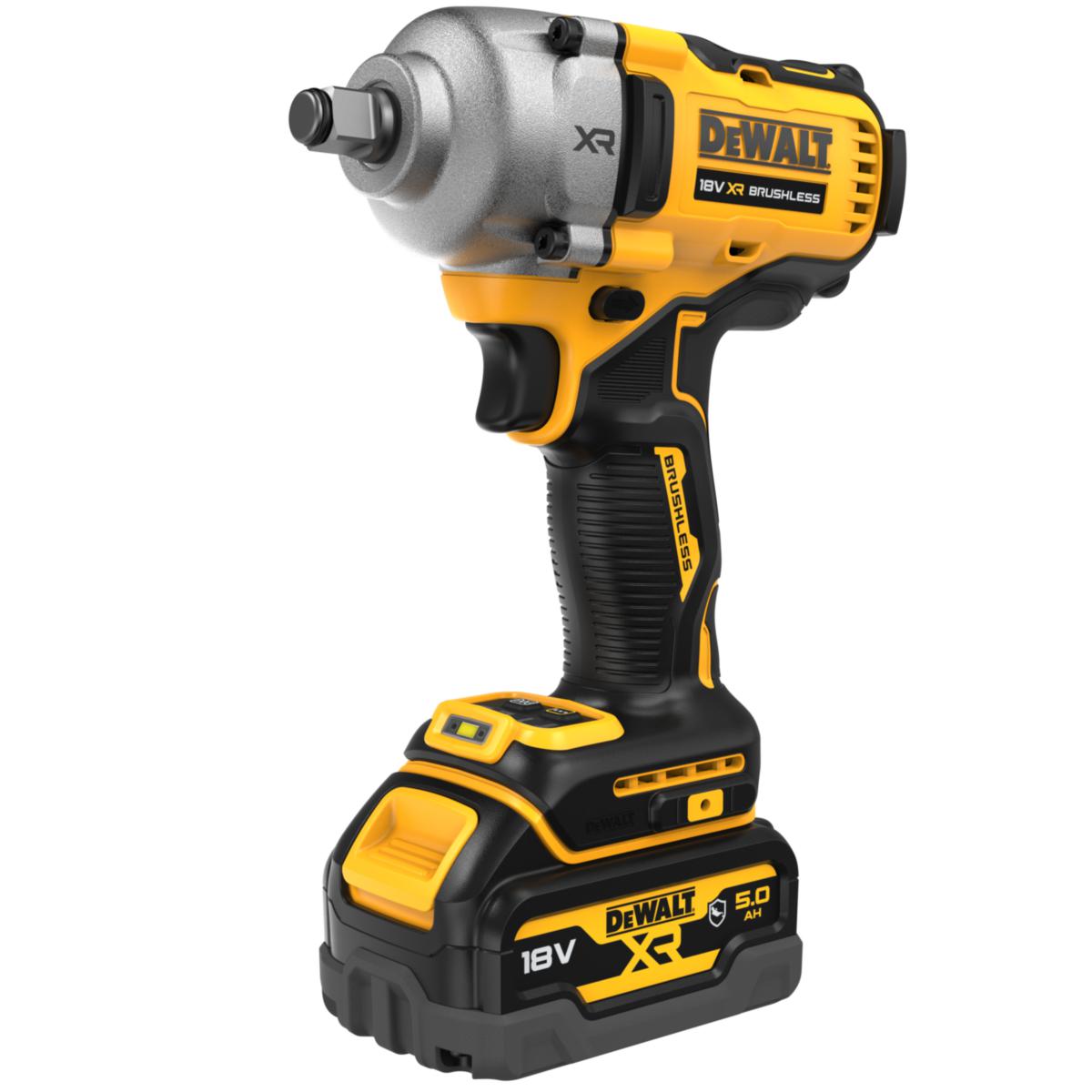 Mutterdragare DEWALT DCF891P2G - MUTTERDRAGARE DEWALT DCF891P2G 18V XR, 1/2", 812NM, 2X5.0AH