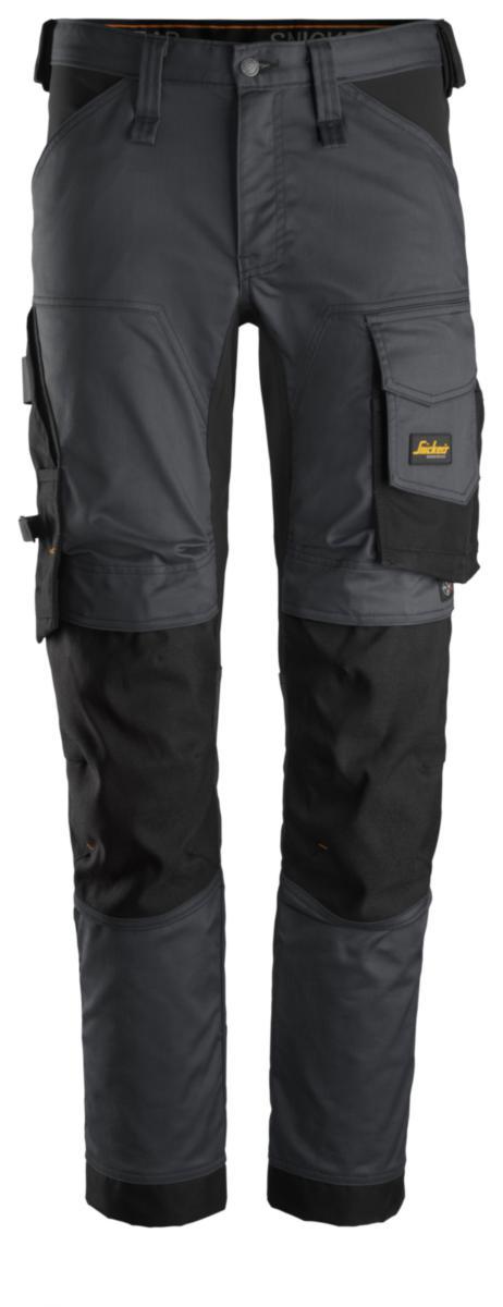 Midjebyxa Snickers 6341 Allround Work - MIDJEBYXA SNICKERS 6341 GRÅ/ SVART STRETCH AW STL 96