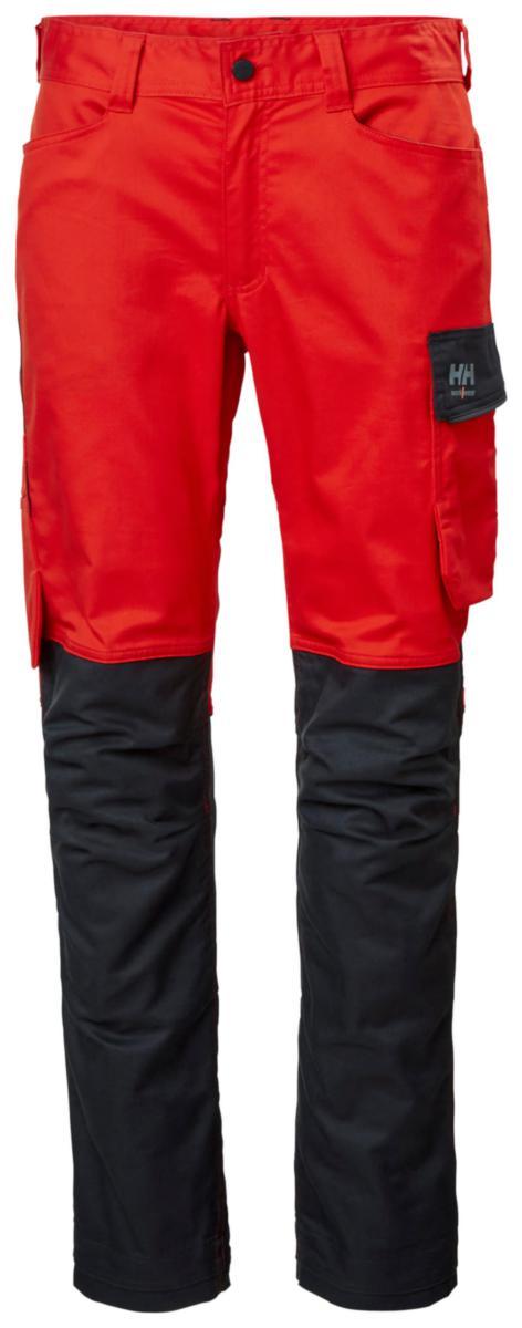 Midjebyxa Helly Hansen Manchester 77523 - MIDJEBYXA HH 77523-229 RÖD/SV MANCHESTER HF STL C50