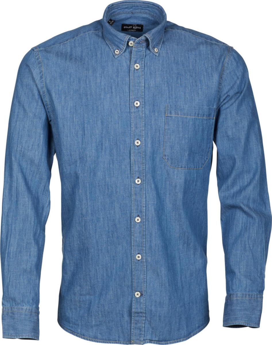 Skjorta Ernst Alexis 5790 Denim classic - SKJORTA EA 5790-20 DENIM CLASSIC ULTRA LJUSBLÅ 41/42