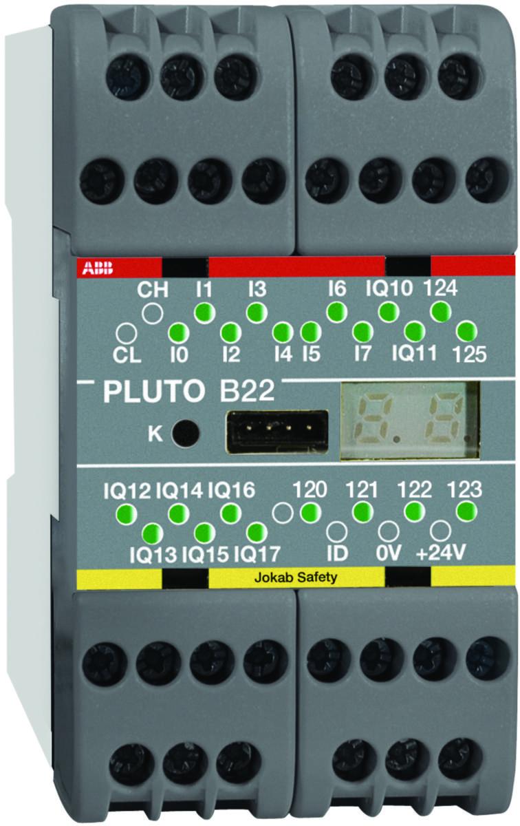 Säkerhets PLC Pluto med bus - SÄKERHETS PLC 22I/O MED BUS PLUTO B22
