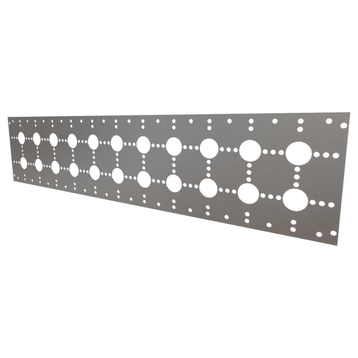 Wall rail 60, LK - L WALL RAIL 60 DOUBLE LK SYSTEMS