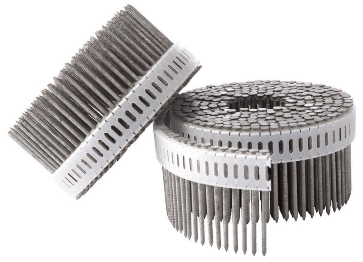 Varmförzinkad ringspik för CNP-verktyg. Utomhus serviceklass 3 - RINGSPIK VFZ IN-PLASTBAND 65X2.5MM 1950/FRP
