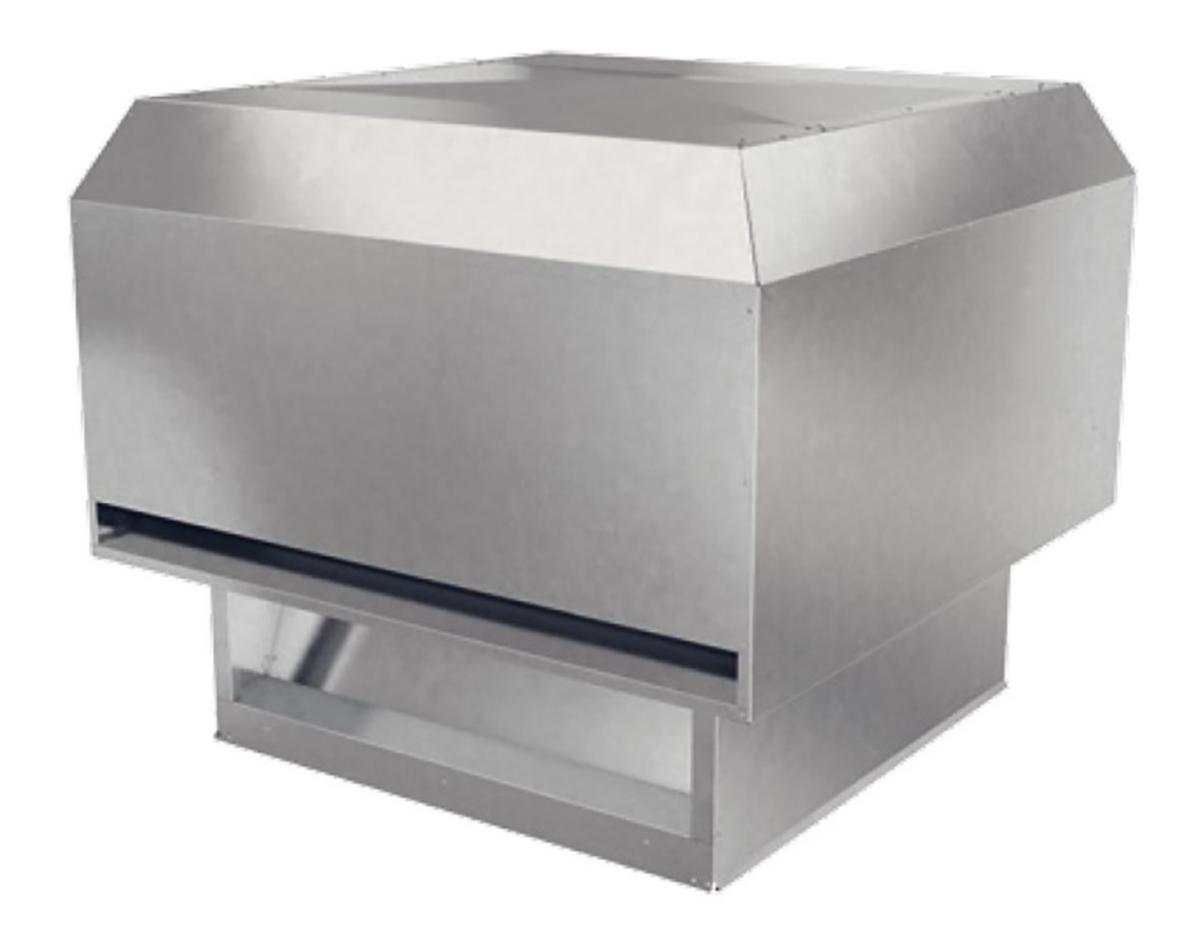 Takhuv Delta UH, Bevent Rasch - INTAKE AIR COWL. DELTA-UH-200 "-1-1-02 BLACK RAL9005 30 C4