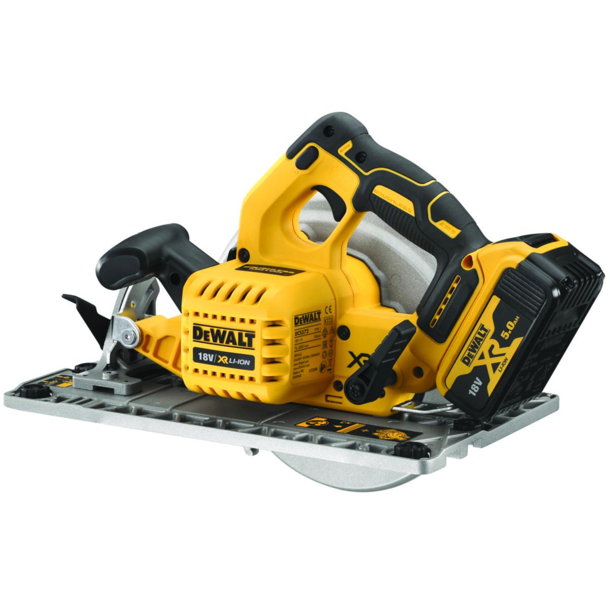 Cirkelsåg DEWALT DCS572NT SOLO - CIRKELSÅG 184MM DW DCS572NT 18V XR TSTAK SOLO