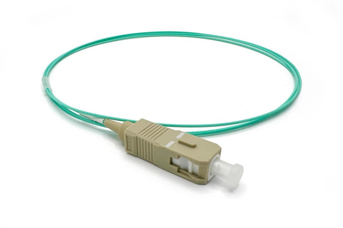 Fibersvans Pigtail Multimode OM3 50/125 - PIGTAIL SC 50/125 OM3 1M 42B-30-SC-01