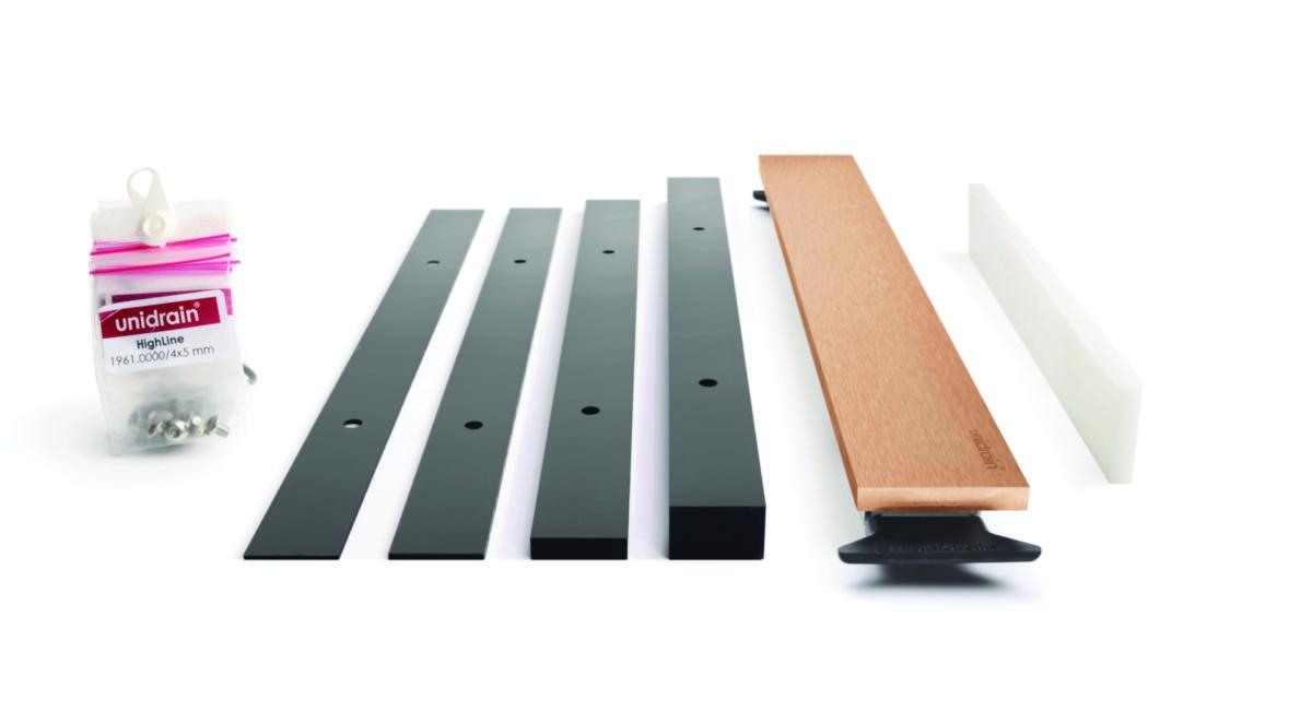 Panel Unidrain HighLine 1920, Jafo - PANEL HIGHLINE 1920 DIM 700 KOPPAR, UNIDRAIN