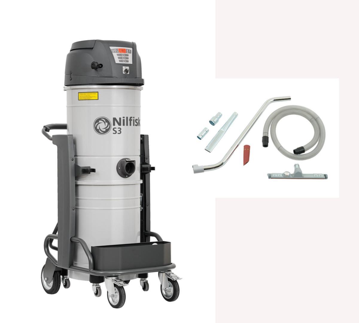 Industridammsugare Nilfisk S3CB L100 LC FM - INDUSTRIDAMMSUGARE NILFISK S3CB L100 LC FM