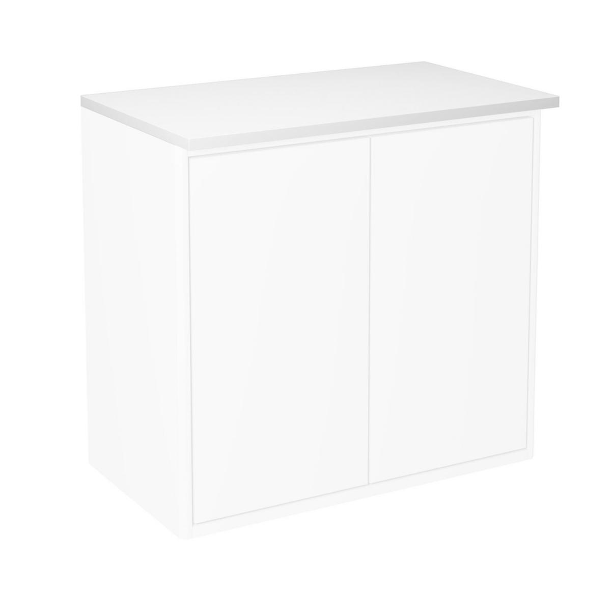 Toppskiva Graphic, Gustavsberg - GBG GRAPHIC TOPPSKIVA M BELYSN VIT 60X36 CM