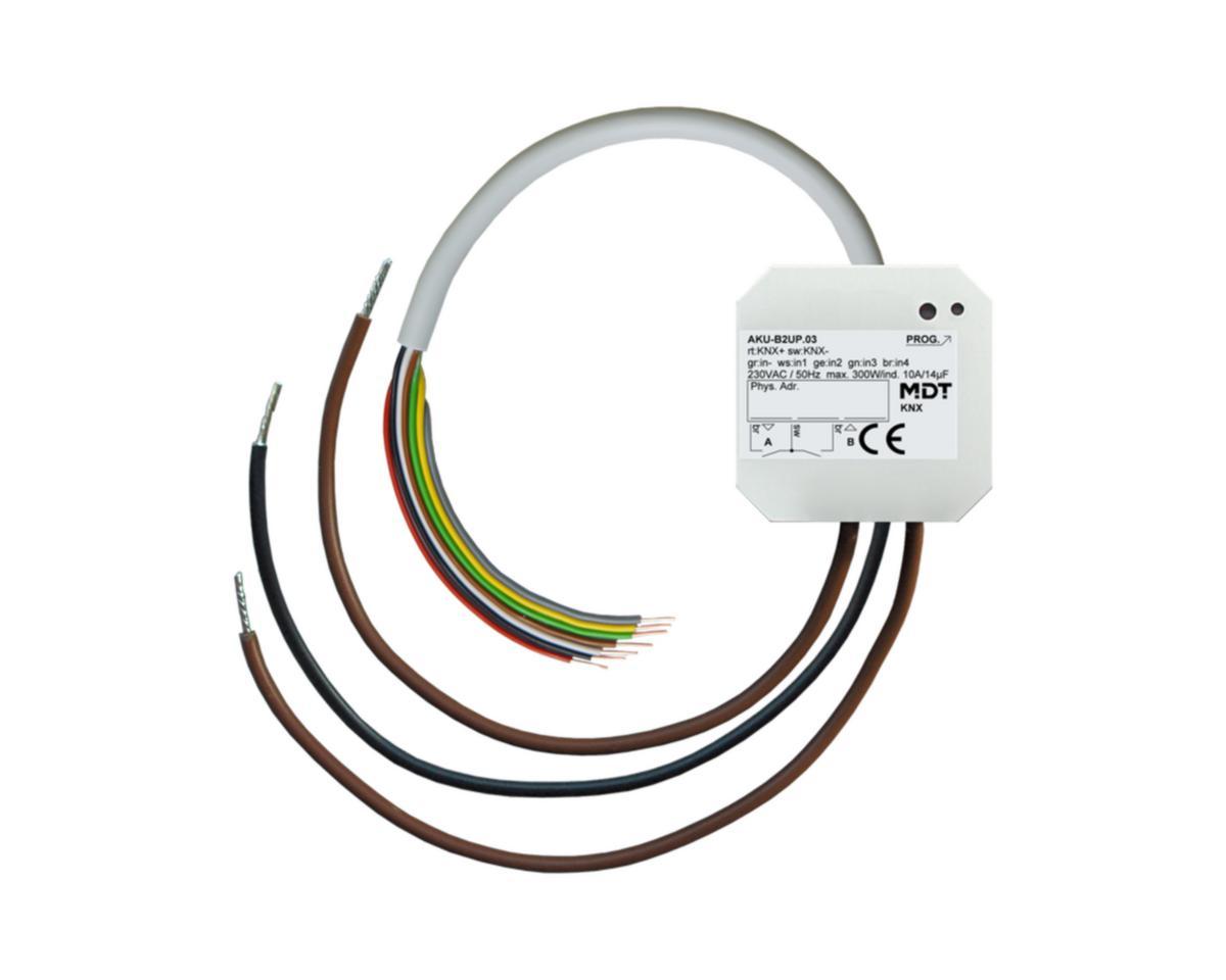 Brytaktor 2utgångar 10A +4ingångar 230V puck - BRYTAKTOR 2X10A/4IN 230V "PUCK
