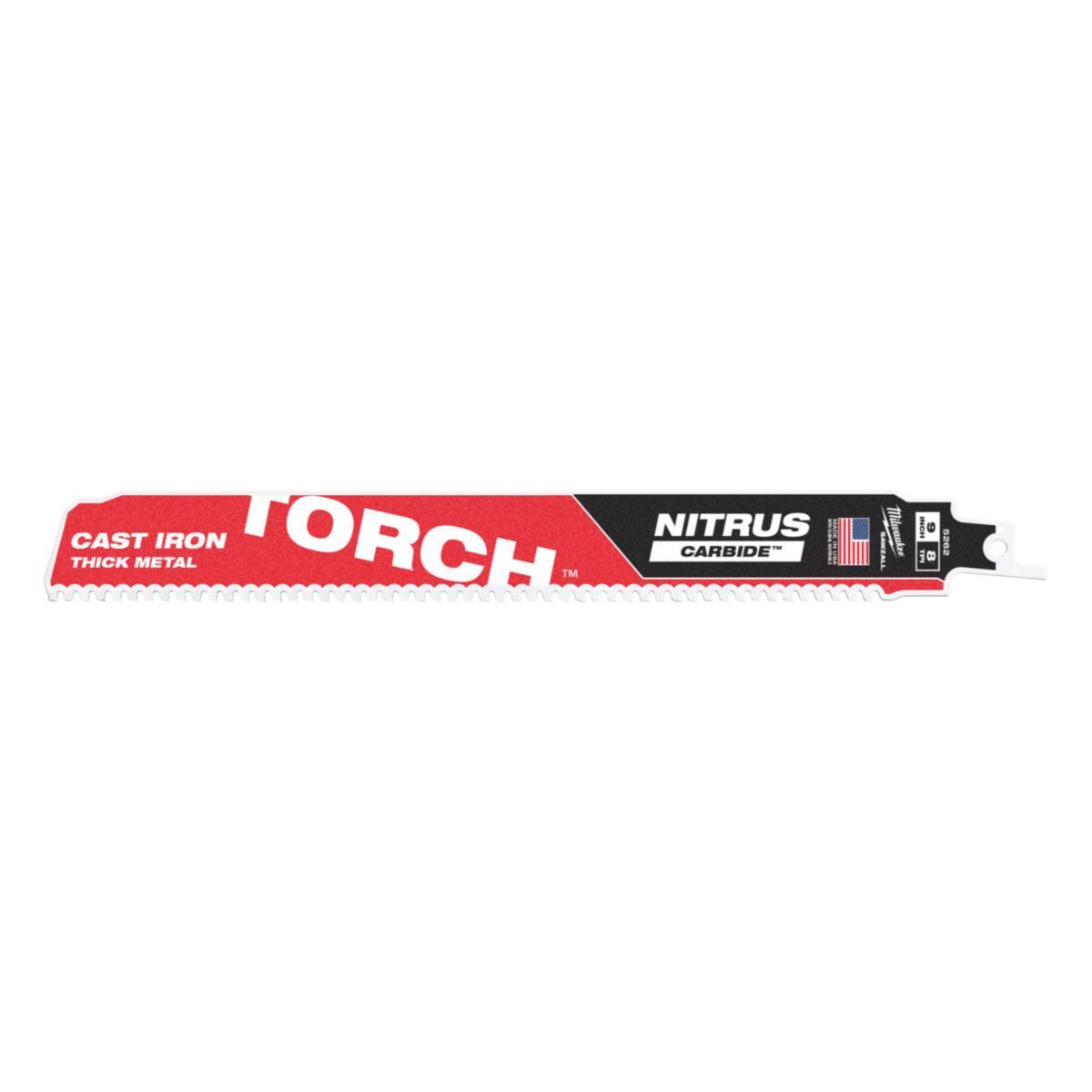 Sawzall Blade Milwaukee TORCH NITRUS - SAWZALL BLADE MILWAUKEE TORCH NITR 230X8