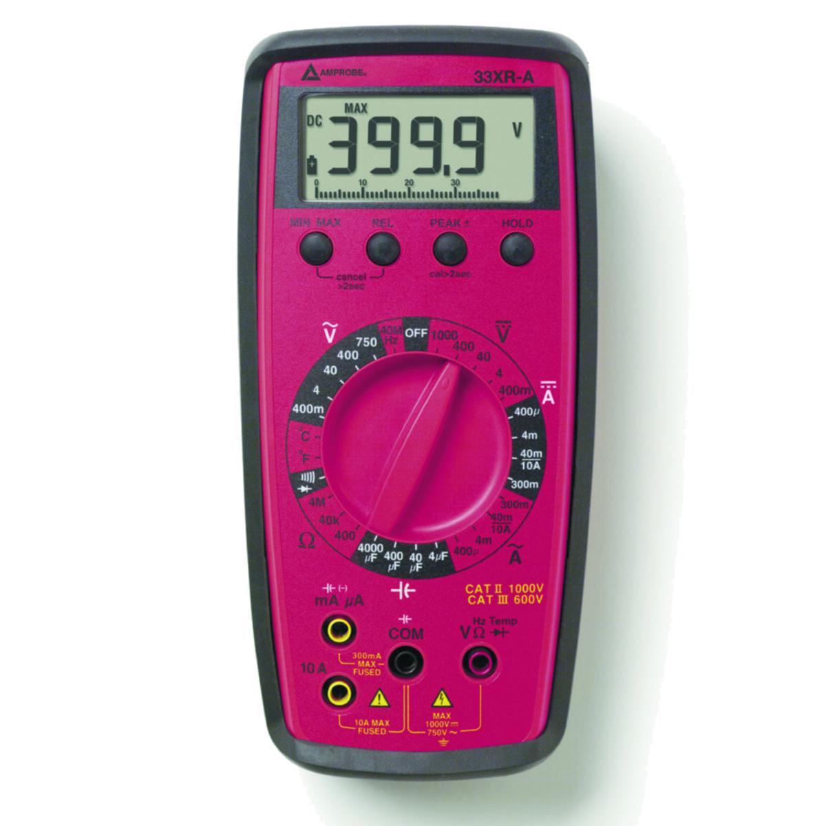 Multimeter digital, 33XR-A - MULTIMETER AMPROBE 33XR-A DIG