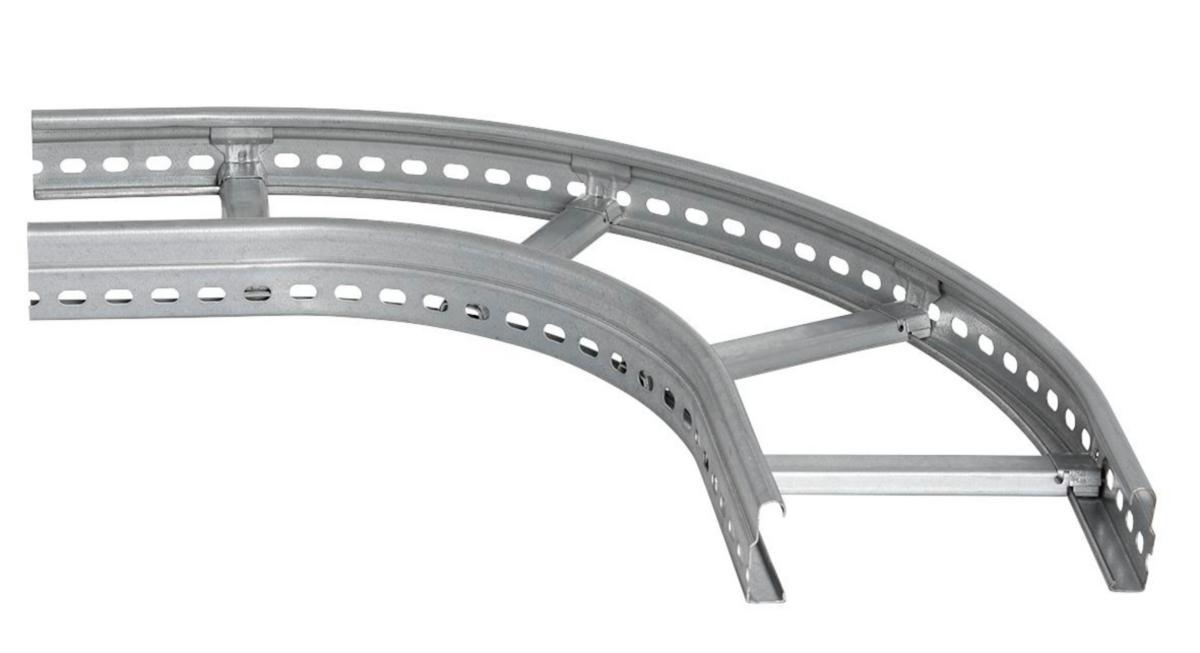 L-branch for MP-Z - FLAT ELBOW LADDER. 400 MM MP-124Z4