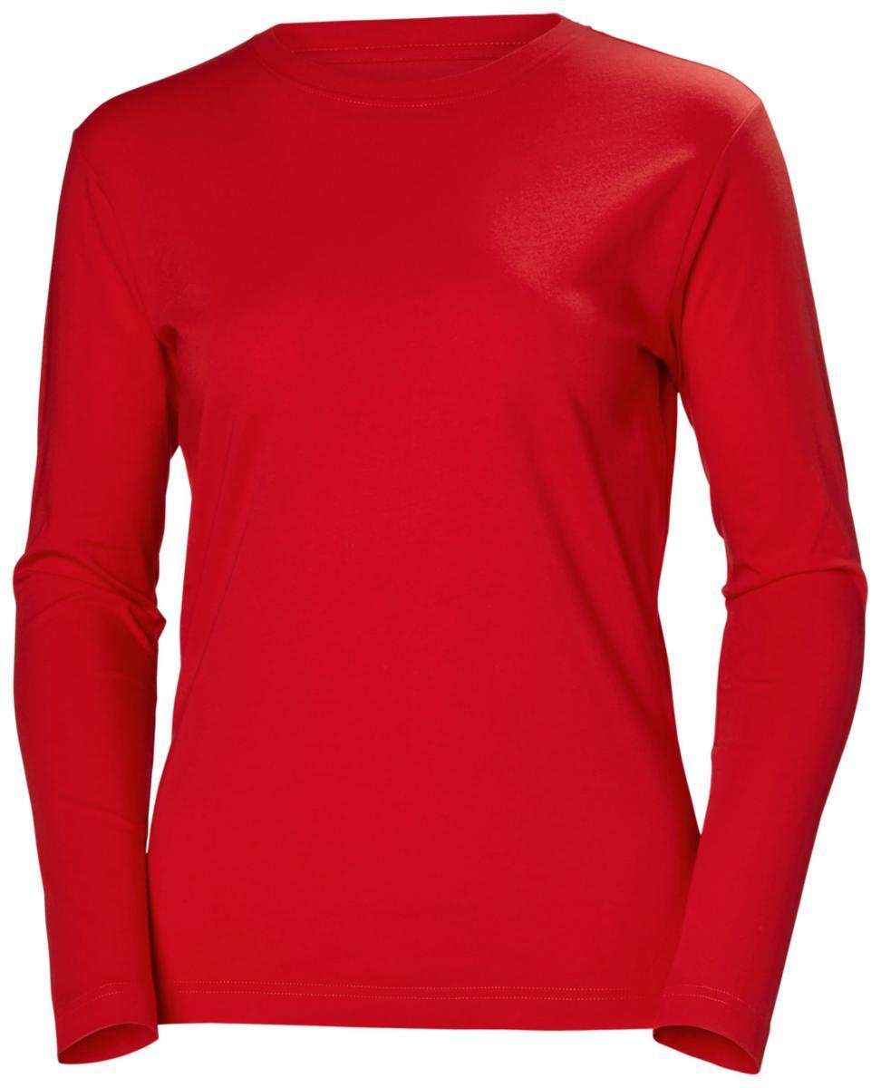 T-shirt Helly Hansen Manchester 79159 Dam - T-SHIRT HH 79159-220 RÖD MANCHESTER LÄ STL XS