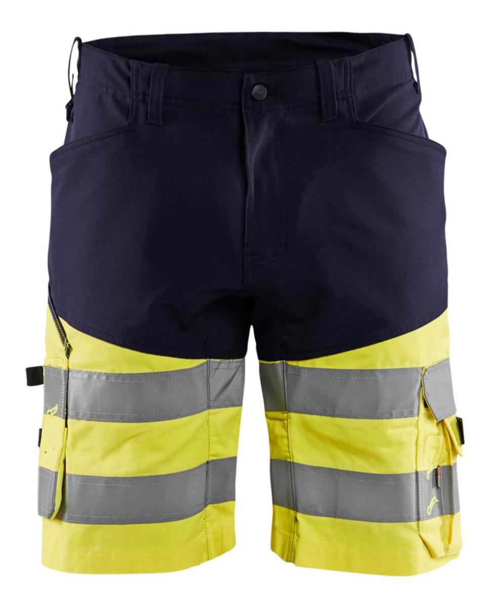 Shorts Blåkläder 1541-1181 - SHORTS BLACK 1541-1181 NAVY/YELLOW HIGH-VIS CL1 C44