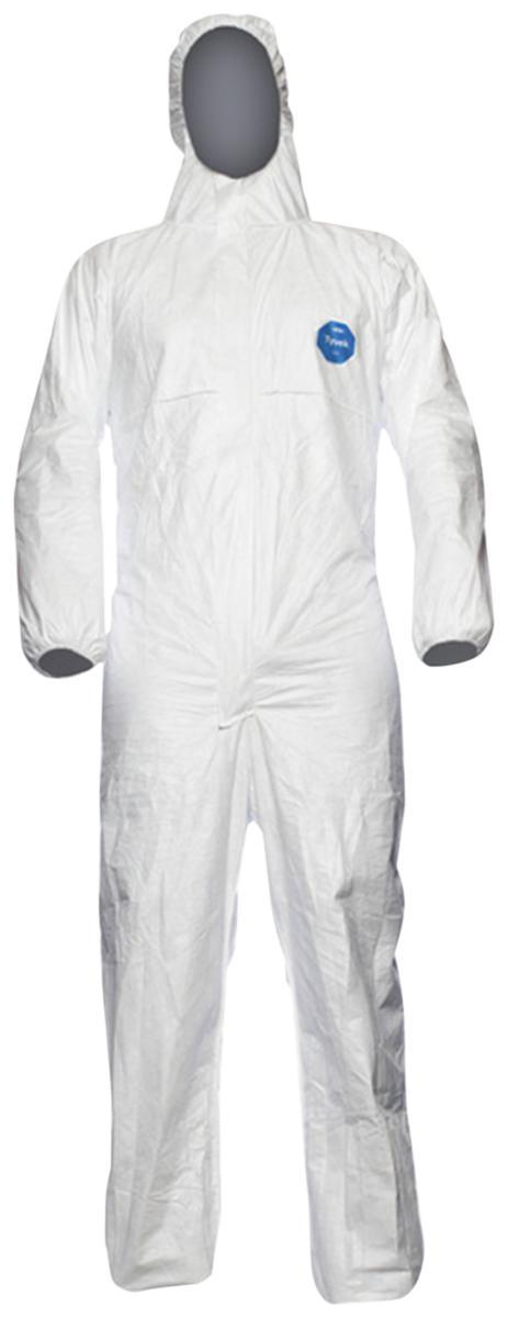 Korttidsoverall Tyvek 500 Xpert - KORTTIDSOVERALL TYVEK 500 XPERT TYCHF5SWHXP VIT 4XL