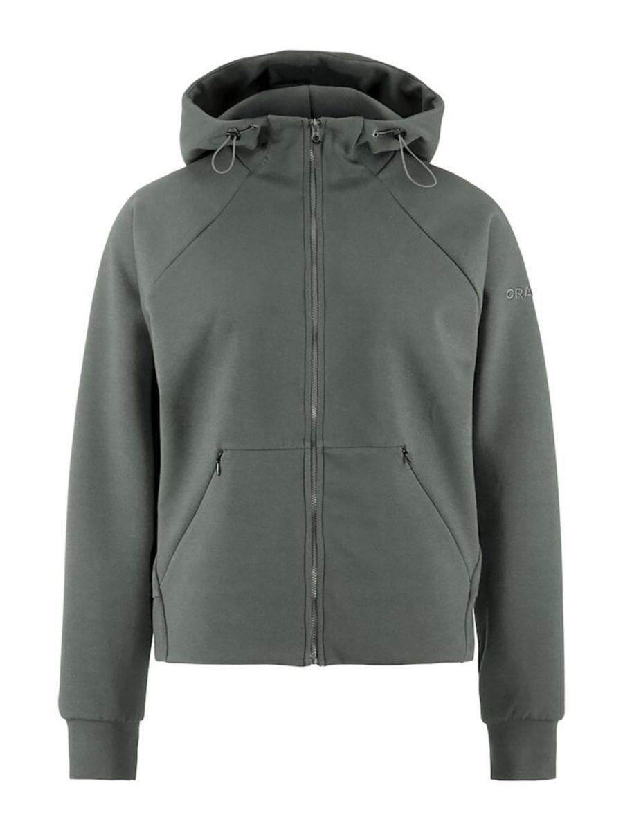Huvtröja Craft 1914701 ADV Join Dam - HUVTRÖJA CRAFT ADV M DRAGKEDJA DAM GRÖN STL XXL