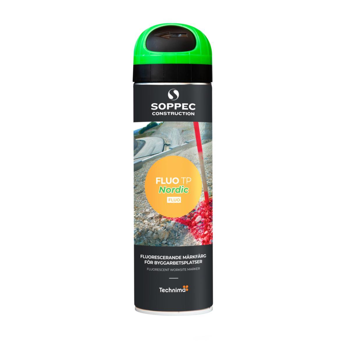 Märkfärg Fluo TP Nordic - MÄRKFÄRG FLUO TP NORDIC GRÖN 500 ML