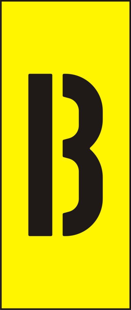 Labelling system H25, Yellow with black letters - MARK SYST H25 YELLOW B
