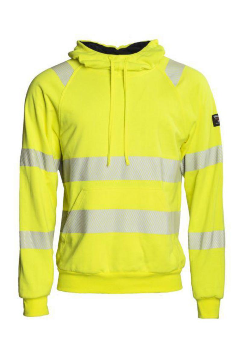 Huvtröja Tranemo 5063-89 - HUVTRÖJA TRANEMO 5063-89 FLAM VARSEL KL.3 GUL STL S