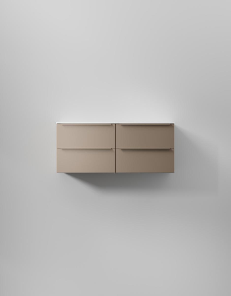 Tvättställsskåp Core Avant, INR - INR KOMMOD CORE AVANT 120 D WARM CLAY, 4 LÅDOR