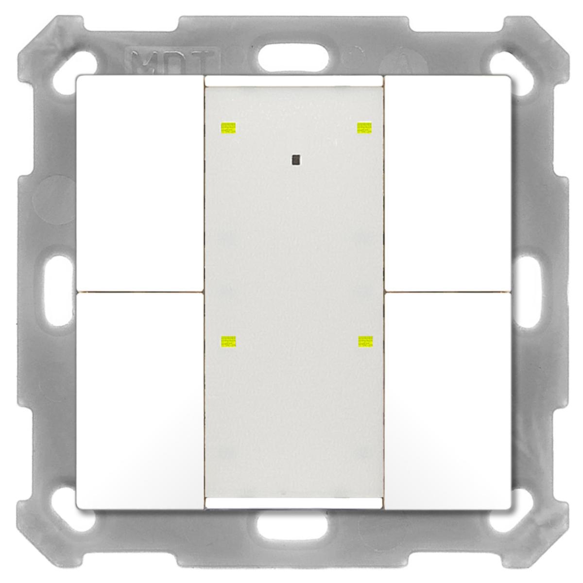 Tryckknapp Plus55 Temperatursensor, Vit - TRYCKKNAPP PLUS55 TS 4K VIT