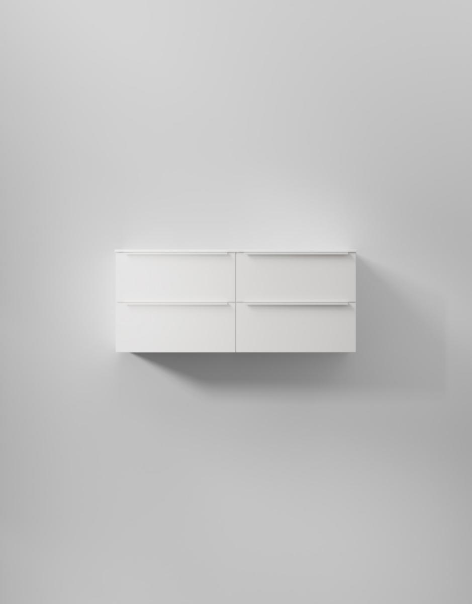 Tvättställsskåp Core Avant, INR - INR KOMMOD CORE AVANT 120 D PURE WHITE, 4 LÅDOR