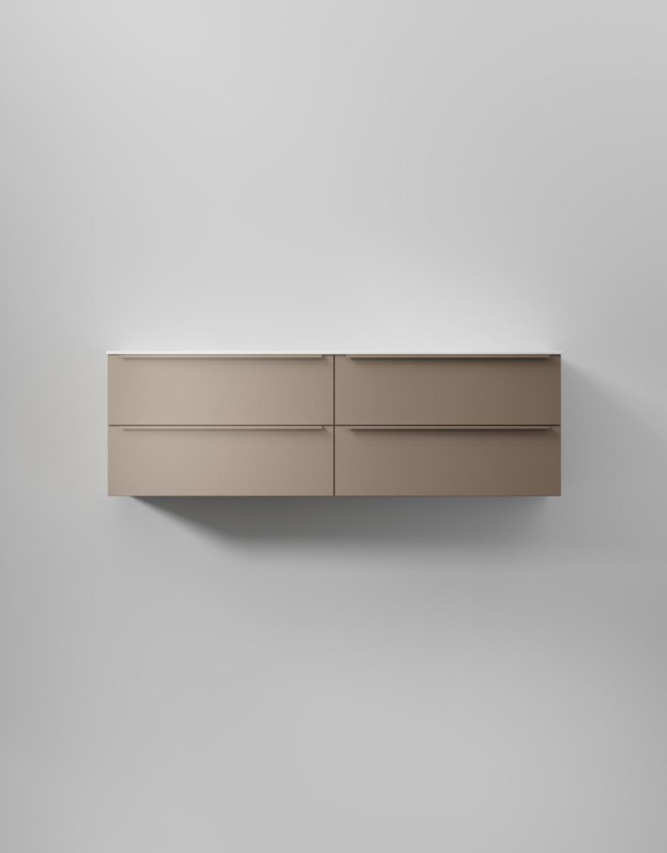 Tvättställsskåp Core Avant, INR - INR KOMMOD CORE AVANT 160 D WARM CLAY, 4 LÅDOR