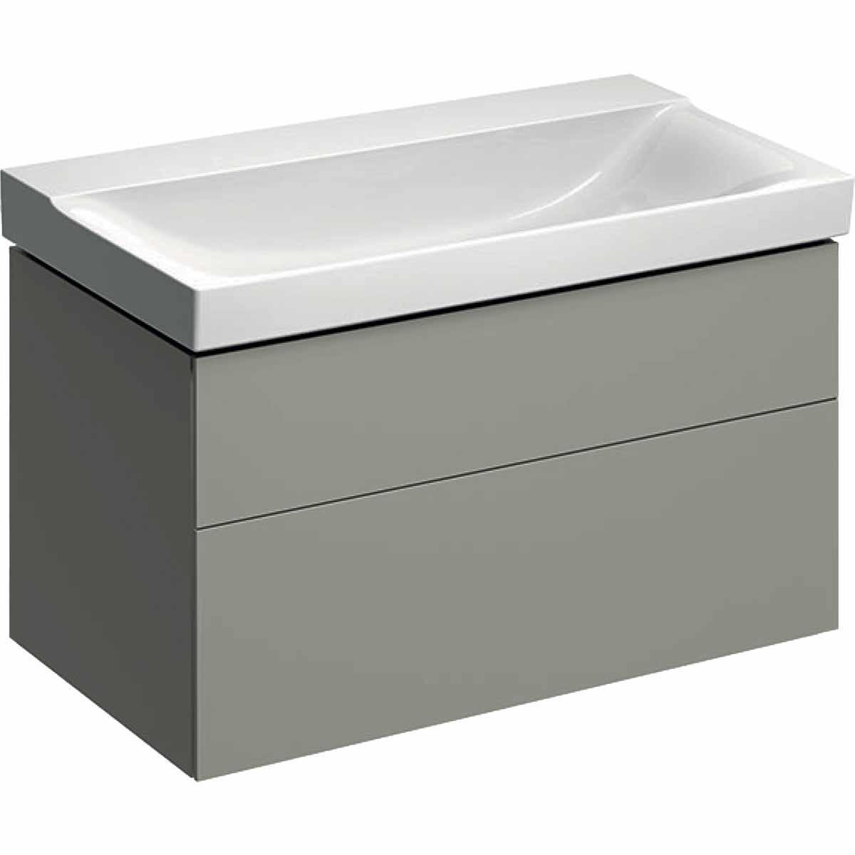 Underskåp Xeno² med 2 lådor, Geberit - GEBERIT XENO² UNDERSKÅP B88.H53.T46.2.GRÅBEIGE.2 LÅDOR