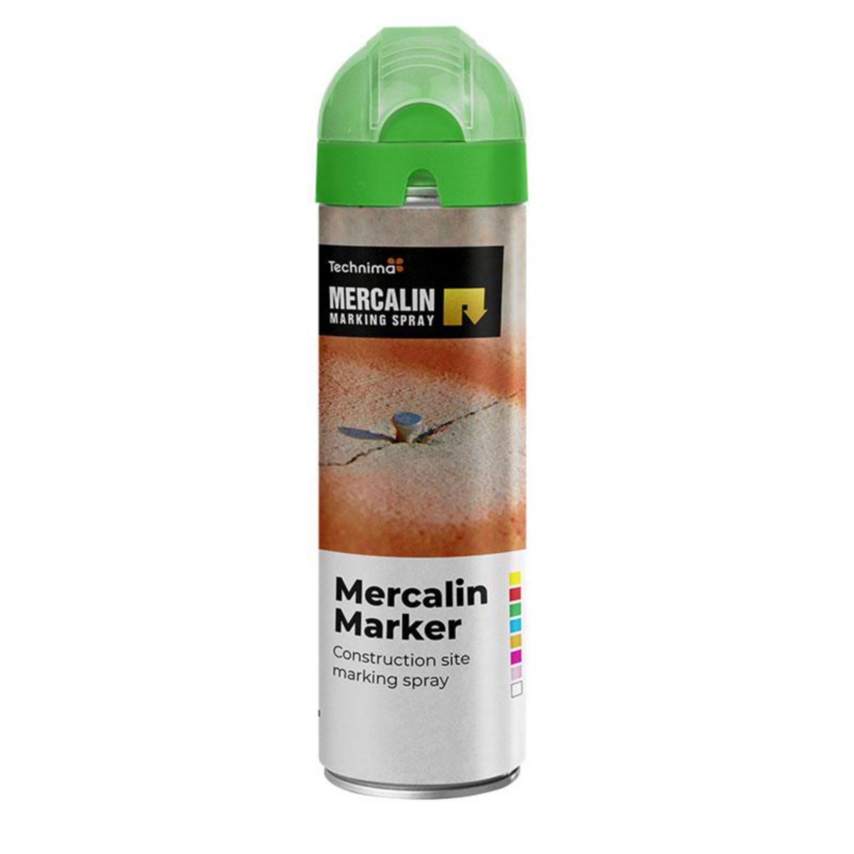 Mercalin Marker - MÄRKFÄRG MERCALIN MARKER FLUOR GRÖN 500 ML .