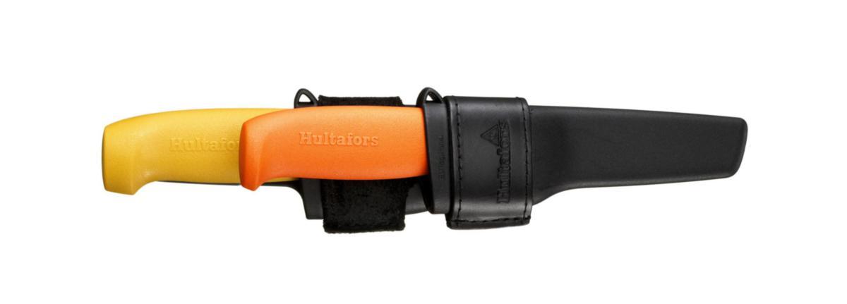 Knivar Hultafors i dubbelhölster - KNIV HULTAFORS DUBBELHÖLSTER STK-HVK STÄM- + HANTVERKARKNIV
