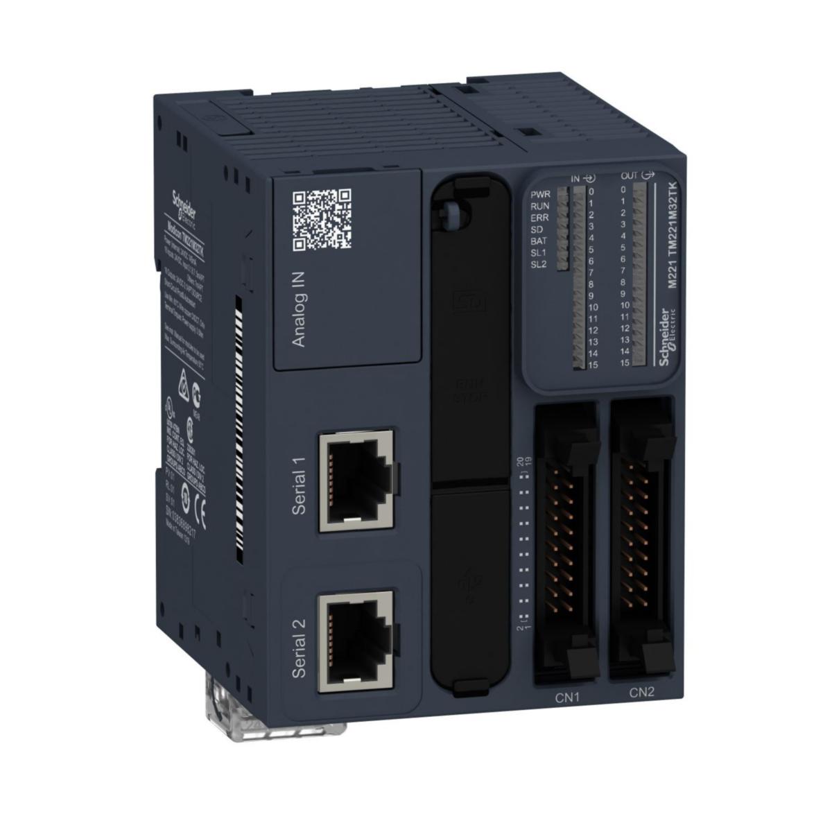 Modicon M221 Modular - PLC M221-32IO TR-SO MOD TM221M32TK