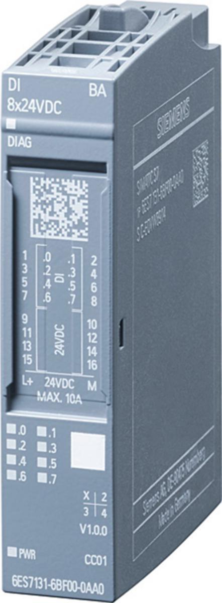 Digitala I/O moduler ET200SP - DIGITAL UT 4X24V/2A HS. SP 6ES7132-6BD20-0DA0