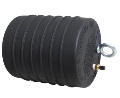 DN100 TESTBOLL RÖRPROPP 87-108MM, 2.1 BAR CHERNE