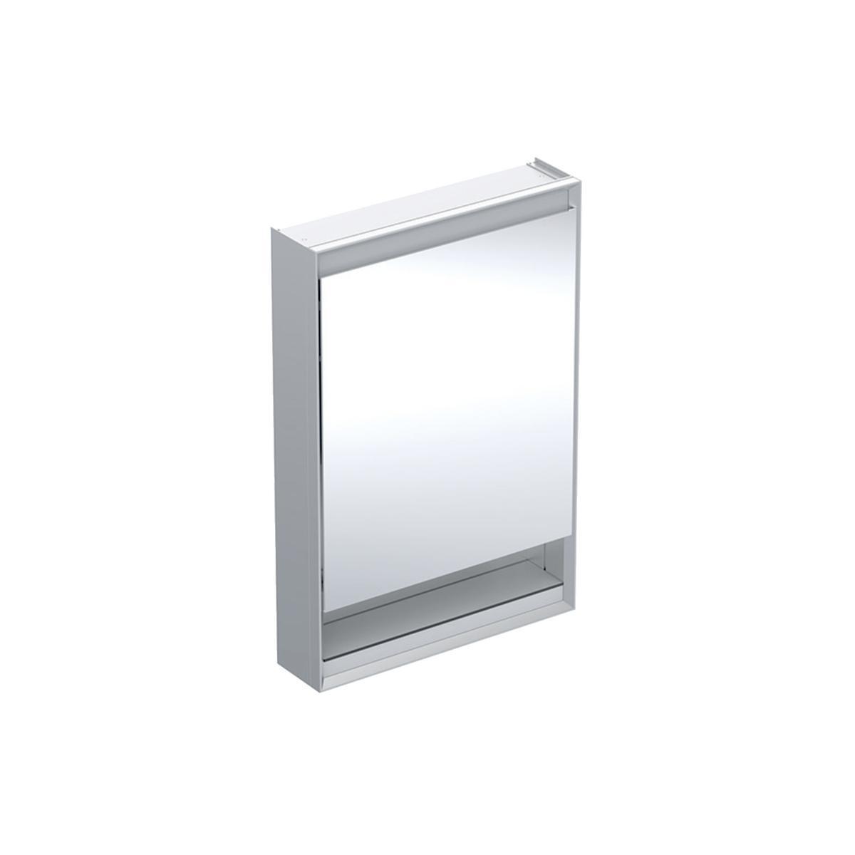 Spegelskåp ONE 60cm, Geberit - GEBERIT ONE SPEGELSKÅP 60 N COMFORTLIGHT 1D NISCH HÖ ALU