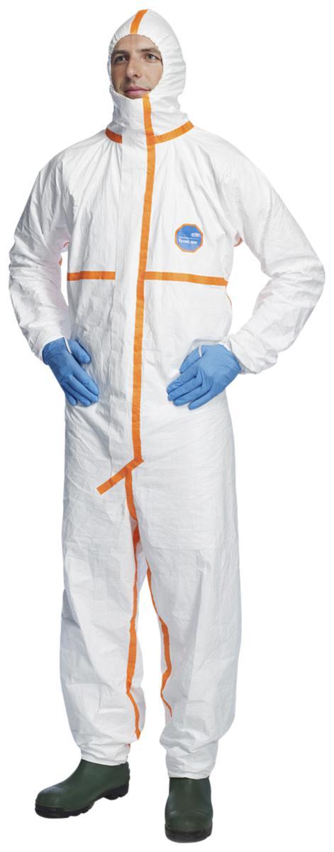 Korttidsoverall Tyvek 800 J - KORTTIDSOVERALL TYVEK 800J TJ0198TWHPI VIT 5XL