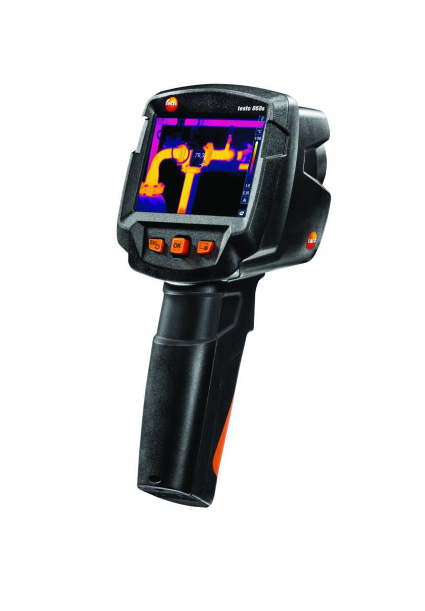 Värmekamera Testo 868s - VÄRMEKAMERA TESTO 868S 160 x 120 PIXLAR