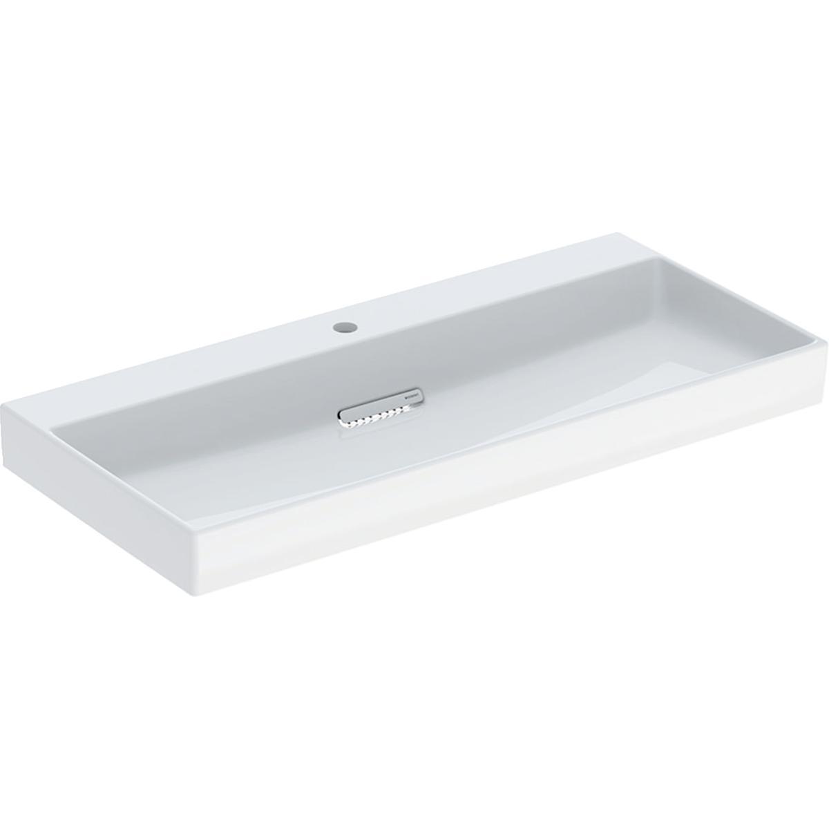 Tvättställ ONE 105cm, Geberit - GEBERIT ONE TVÄTTSTÄLL 105 UH KRANHÅL MITTEN