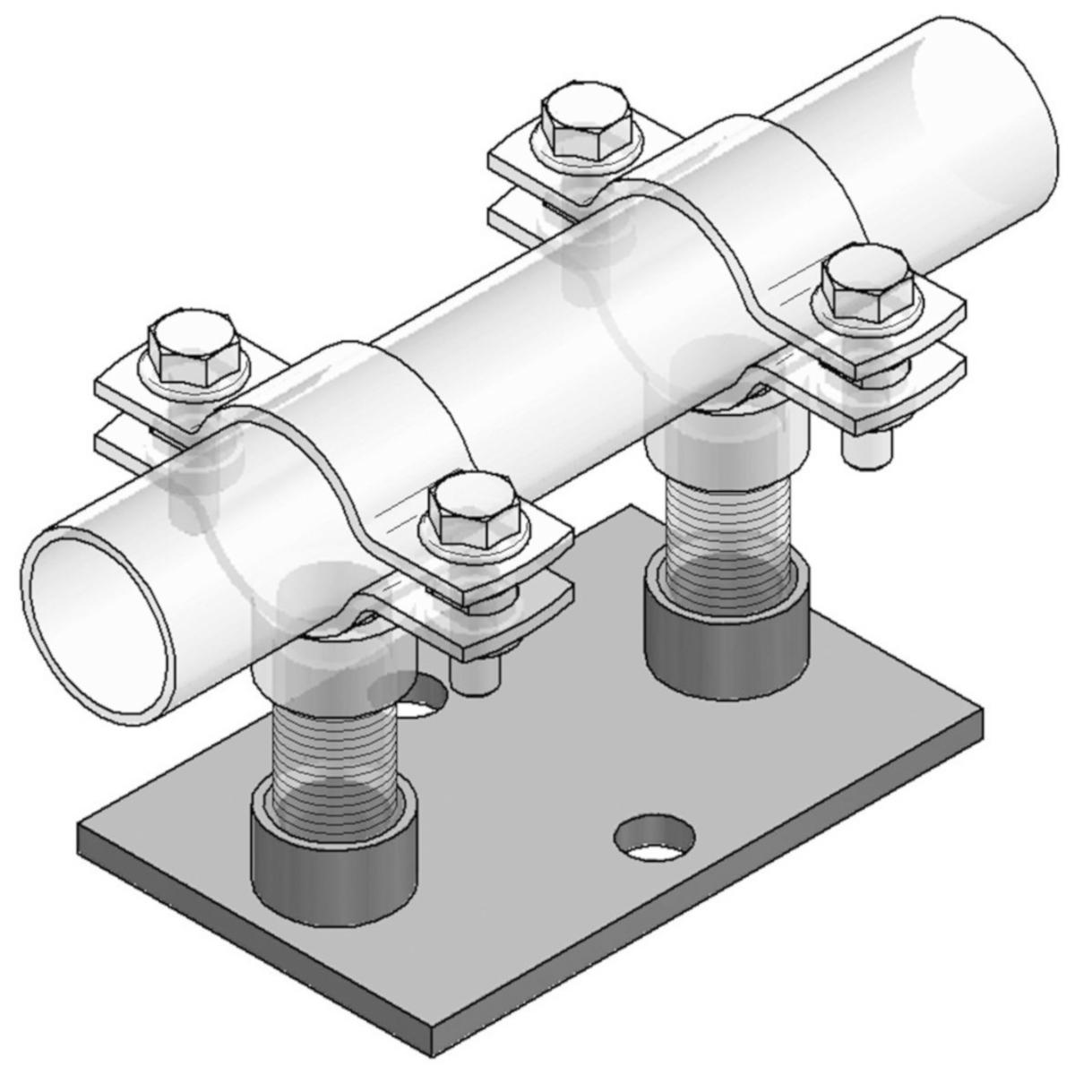 Base Plate EF Fix, MEFA - FIXPOINT FGL FIX .MEFA