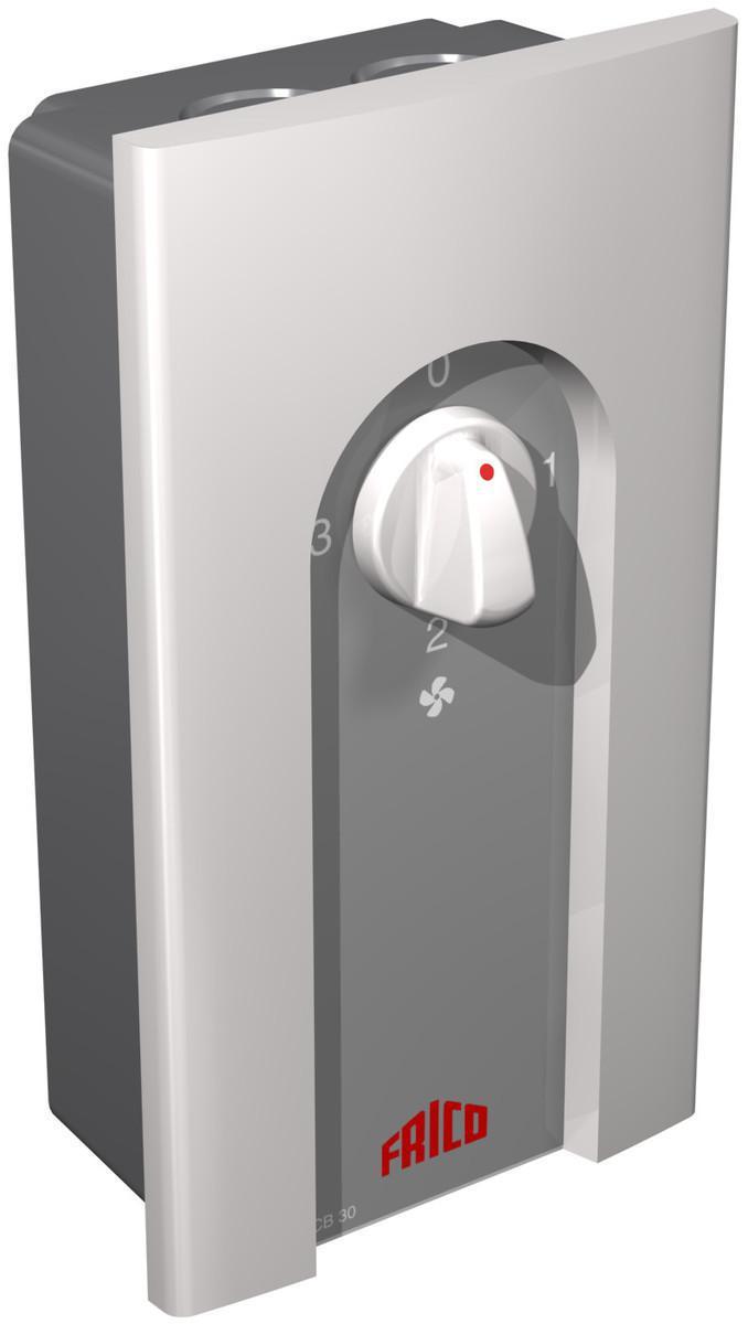 Reglering för fläktluftvärmare CB30N, Frico - CB30N MANÖVERPANEL TILL RIDÅER A OCH W