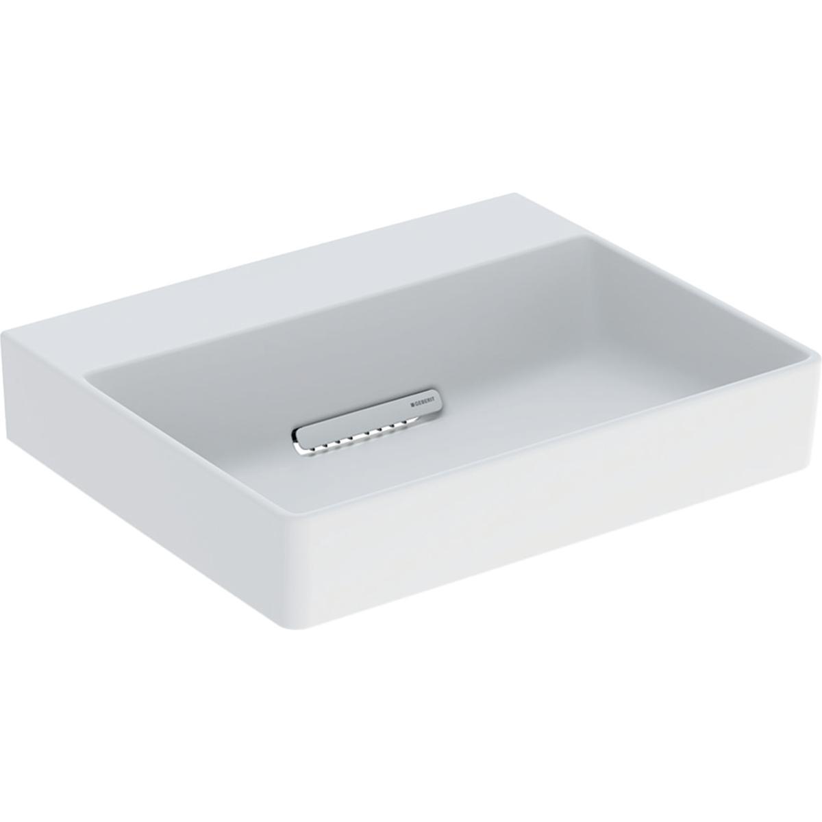 Tvättställ ONE 50cm, Geberit - GEBERIT ONE TVÄTTSTÄLL 50X41 REKTANGULÄR U KRANHÅL UH VIT