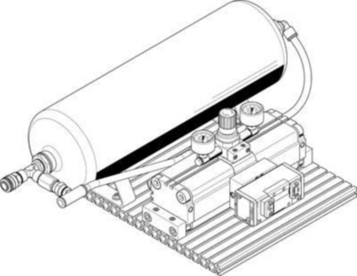 Tryckstegrare Festo DPA - TRYCKSTEGRARE FESTO DPA-63-16-CRVZS10
